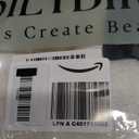 VOILYBIRD Short Curtains for Small Window Natural Linen Blended Farmhouse Curtains Country Style 45 Inch Length for Kitchen, W40 x L45, Black Tassel, 2 Panels Set