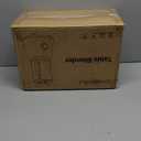 CKEMU Professional Blender For Smoothies, 58 Oz Glass Jar, Glass Blender Including Puree & Crush Ice Functions, 750 Watts, With Portable Travel Cup B02 (Ceramic White)