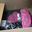 Portable Large Pet Cat Playpen for Indoor Outdoor Cats, Foldable Big Dog Playpen Tent Kennel Crate with Cover Enclosed for House Puppy Travel Camping (Large Size, Pink)