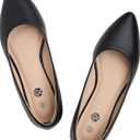 Rekayla Women's Flats Classic Pointed Toe Ballet Flats Shoes for Women Business Casual Office Comfort Slip On Work Flats Shoes Versatile Dress Shoes for Women, Size 10