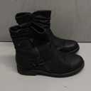 Hawkwell Women's Combat Boots Fashion Side Zipper Buckle Ankle Booties Size 9