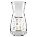 8 inch Clear Glass Flower Vases,Mom Gifts Mothers Day for Wife from Daughter Son,Birthday Gifts for Mom,Centerpiece Table Home Indoor Desk Decor