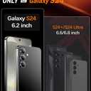 Gxmeuie Ultra Thin Case for Samsung Galaxy S24 5G, Silky Touch & Anti-Fingerprint Material, Slim Hard PC Matte Cover Anti-Scratch Shockproof Protective Cases for Samsung S24 5G 6.2-inch (Gold)