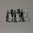 6 Pcs IO Replacement Heads Compatible with Oral B IO 2/3/4/5/6/7/8/9/10/Deep Clean Series Electric Toothbrushs, Toothbrush Heads for Teeth Clean and Clean Plaque Compatible with Oral B IO (Black)