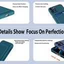 Compatible with Redmi Note 12 4G Case Silicone with Card Holder Black, for Redmi Note 12 4G Phone Case Silicone Liquid Shockproof Protective Slim Cover (Black)