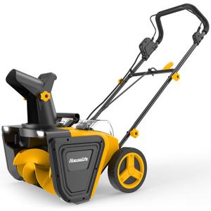 Houselife Cordless Snow Blower Compatible with Dewalt 20V Max Battery, 2 x 20V Snow Thrower with Brushless, 20" Electric Snow Blowers with 2 LED Lights (Tool Only, 2 * 4.0Ah Batteries Required)