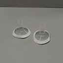 2pcs 20mm Soft Rim Flanges with 106 Degree Wider Opening Angle for Medela Breast Pump, PersonalFit, Freestyle, Maxflow, Freestyle Flex Swing Maxi Connector,Lansinoh Signature Pro