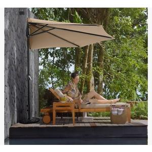 ABCCANOPY Patio Umbrella Outdoor Half Umbrellas for Patio, Backyard, Garden, Deck