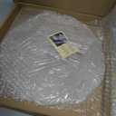 Okllen 3 Pack Clear Acrylic Cake Stands, Cupcake Stand Cake Holder, Countertop Dessert Display Riser for Bakery, Appetizer, Birthday Wedding Party Baby Shower, Flower Shape