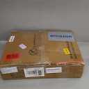 Furologee End Table with Charging Station, Nightstand with Fabric Drawers, Side Tables with USB Ports & Outlets, Night Stand with Storage Shelf & Hooks, for Living Room/Bedroom, White (1 pc)