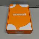 oneisall Dog Clippers for Grooming for Thick Heavy Coats/Low Noise Rechargeable Cordless Pet Shaver with Stainless Steel Blade/Waterproof Dog Shaver for Dogs Pets and Animals (Sliver)