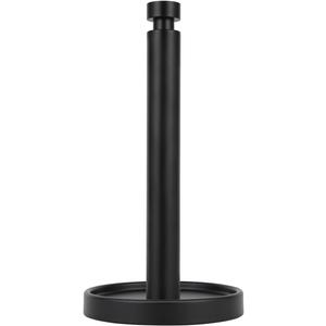 Ivilon Countertop Paper Towel Holder - Steady and Easy Tear - Fits All Paper Towel Rolls - Black