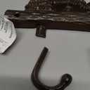 Decorative Wall Mounted Hook with Three Black Bear Cubs Hanging on a Tree Branch for Coats, Towels, Bags, Caps and More - Cabin Lodge Style Decor