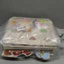 GRINNNIE Wooden Peg Puzzle for Toddlers, 6 Pack Toddler Puzzles Set for 3 4 5 Years Old (Alphabet Number Shape Animal Dinosaur Vehicle), Preschool Education Learning Puzzle Toys for Girls and Boys