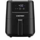 CHEFMAN 2 Qt Mini Air Fryer – Digital Space-Saving Compact Air Fryer with Nonstick and Dishwasher Safe Basket, Quick & Easy Meals in Minutes, Features Digital Timer and Shake Reminder – Black