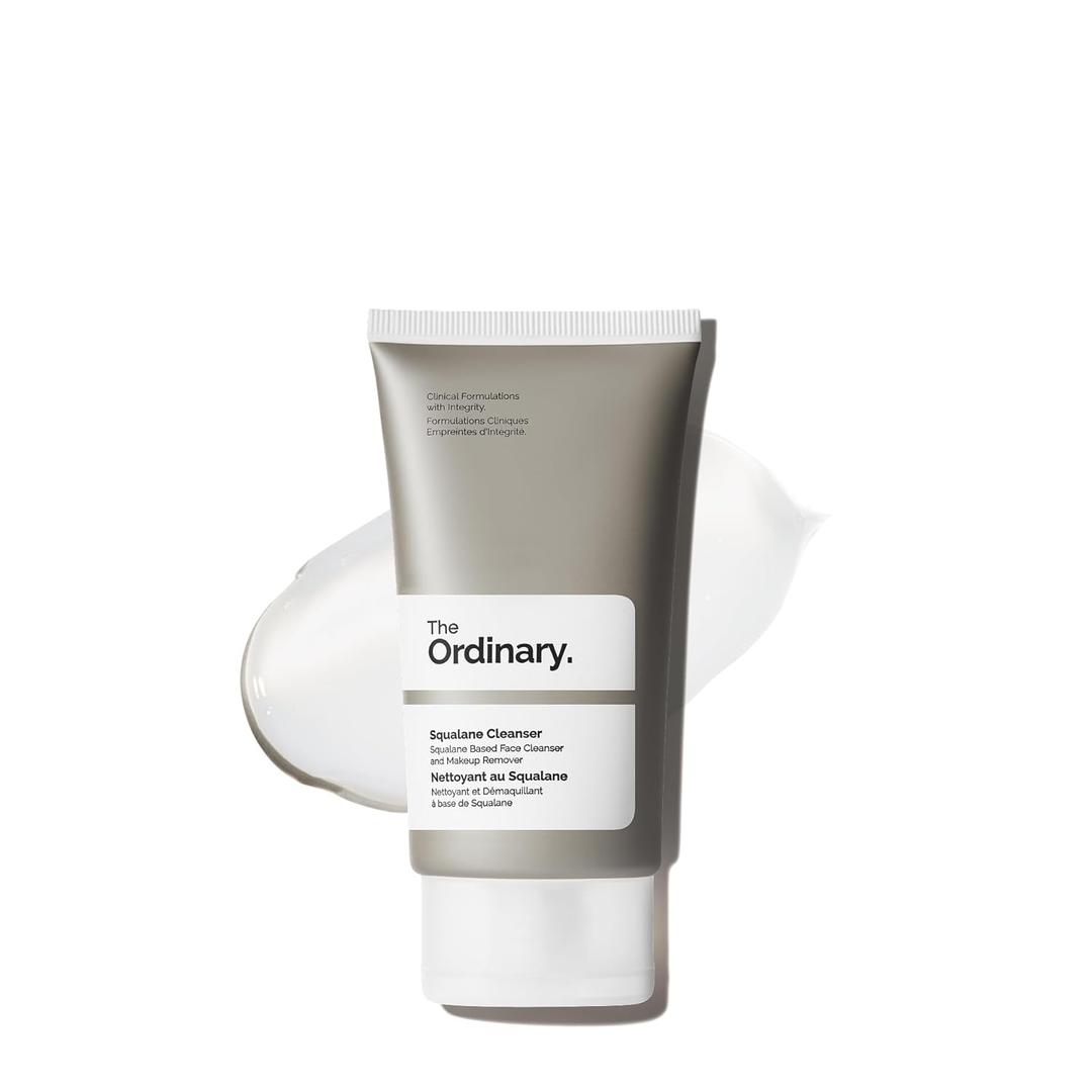 The Ordinary Squalane Cleanser, Facial Cleansing Balm and Hydrating Makeup Remover (1.7 Fl Oz (Pack of 1))