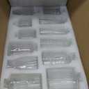 RUCKAE Small Clear Bud Vases Bulk 12 Pack Mini Flower Glass Vases for Centerpiece Table Wedding Decorations Home Decor Party