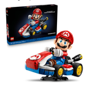 LEGO Super Mario: Mario Kart – Mario & Standard Kart Building Set for Adults - DIY Book Shelf & Room Decor for Men & Women, Ages 18+ - Birthday Gift Idea for Adult Gamers - 72037