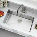 WHaor 30 Inch Undermount Kitchen Sink, 30"L x 19"W x 10"D