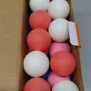 High Bounce & Durable ABS Mat Colored 3 Star Ping Pong Balls 4 Trainning,Party Games,Pet Cats Toys