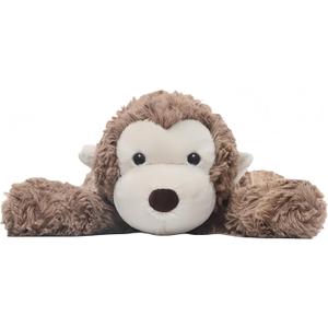 14" 7 OZ Weighted Monkey Cute Stuffed Animals,Sensory Comfort Plush Throw Pillow Toy,Monkey Plush Toys for Stress Relief, Kawaii Plushies Hugging Toy Stuffed Monkey Gifts for Kids & Adults.