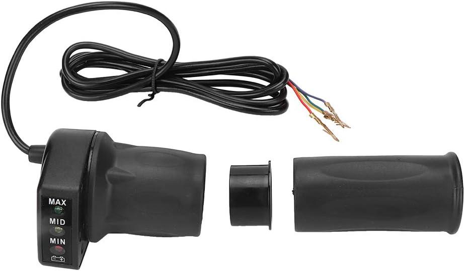 Electric Bike Half- Throttle, 36V Half- Throttle with Battery Indicator for Folding Mini Electric Bikes Scooters for half throttle scooter throttle for electric scooter electric