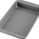 Farberware Nonstick Bakeware Baking Pan With Lid / Nonstick Cake Pan With Lid, Rectangle - 9 Inch x 13 Inch, Gray