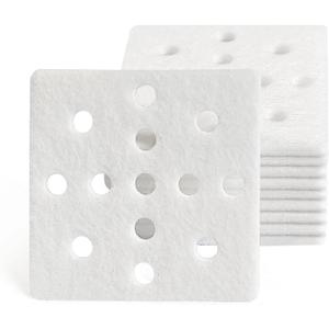 Livatro 10-Pack Humidifier Replacement Filters, Mineral Absorption Pads, Exclusively for 6001 Model, Improves Humidification Efficiency by Capturing Fine Water Particles, White
