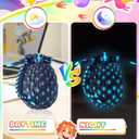 3D Printed Easter Dragon Eggs with Wings Rainbow Glow in The Dark Cool,Articulated Crystal Animals Fidget Toy,Stuff Fun Easter Basket Stuffers Toy Gifts for Kids