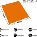 CAREGY HTV Heat Transfer Vinyl Bundle: 42 Pack 12" x 10" Sheets Iron on Vinyl, 30 Assorted Colors, Heat Transfer Vinyl for DIY T-Shirt