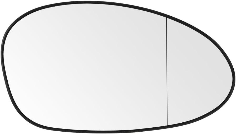 Senzeal Passenger Side Heated Mirror Glass Replacement for BMW E86 E88 E90 E91 E92 E93 325i 328i 328xi 335i 335xi 330i 330xi (Right Side)
