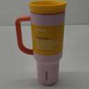 Blender Bottle C06201 Tumbler 40oz - Stainless Steel - Candy Store (One Size, Multi)