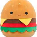 Squishmallows Original FlipAMallows 8in Cheeseburger 
 Plush - Official Jazwares Product (Little)