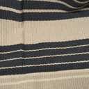 Black and Khaki Striped Rugs 3'x5', Outdoor Cotton Hand Woven Front Door Mat, Washable Reversible Layered Door Mats, Foldable Front Porch Rug for Entryway/Home Entrance/Farmhouse