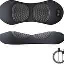 Smooth Spine Triple Fusion Back Massager, 2025 Upgraded 3 in 1 Neck Shoulder Backs Massagers with Traction, Vibration & Heat My Soothe Lab