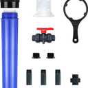 Aquasana WS-STD Whole House Filter Standard Installation Kit Water Softener, Blue