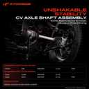 A-Premium CV Axle Shaft Assembly Compatible with Toyota Corolla 2009-2010 2.4L, Matrix 2009-2013 2.4L FWD & Pontiac Vibe 2009-2010 2.4L FWD, Front Left Driver Side, Replace# 4342001120