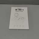 3 in 1 Magnetic Wireless Charger for Apple Multiple Devices, Foldable Fast Charging Station - Magsafe Charger Stand, Travel Charger Pad for iPhone 17 16 15 14 13 12 Series/Apple Watch/AirPods Pro