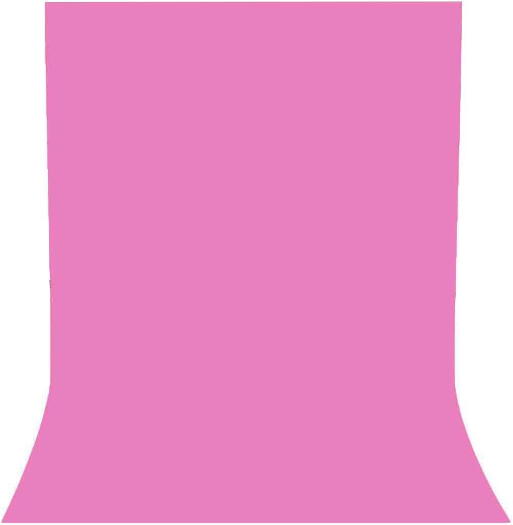 2 x 5x7ft Photography Studio Non-Woven Backdrop Millennium Pink Backdrop Solid Color Backdrop Simple Background