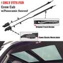 Sunroof Track Compatible for Ford F150 2015-2020 F250 F350 F450 2017-2019 Sunroof Guide Rails FL3Z-1651071-A