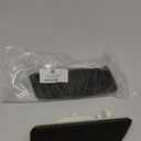 Black/Clear/Amber/Grey Lens Front Fender Side Marker Lights Reflector Replacement For VW Golf MK6 Rabbit GTI 2.0T (Black Len)