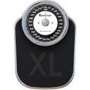 Adamson A28 Bathroom Scales - Up to 550lb, Heavy Weight, Anti-Skid Rubber Surface, Extra Large Numbers - High Precision Weighing Scales for Body Weight - Durable with 20-Year Assurance - New Version