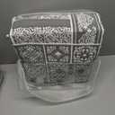 Asuexpect 3 Piece Brown Patchwork Bedspread Sets King Size, Boho Reversible Jacquard Bedding Set for All Season, Soft Lightweight Comforter Bedspread Coverlet Set (106''x96'') with 2 Shams