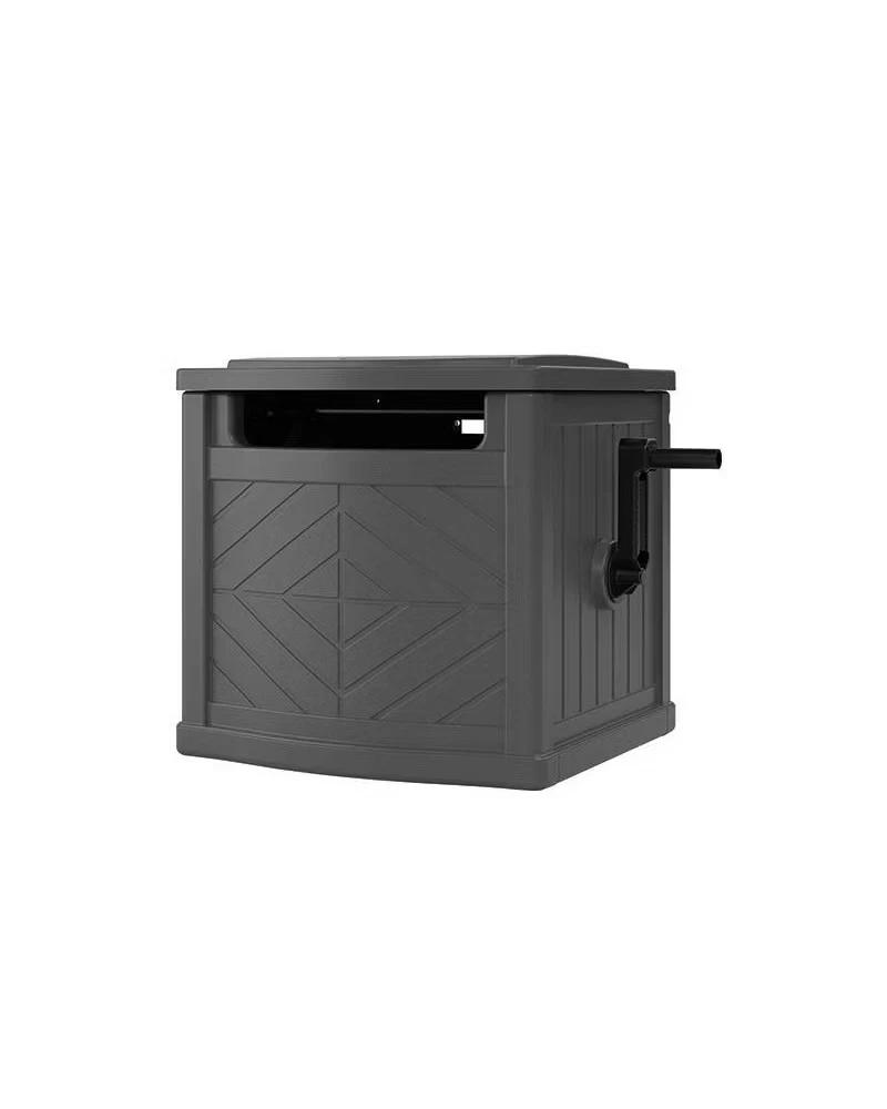 Suncast 150 ft. Gray In Ground Hideaway Hose Reel