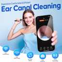 Ear Wax Removal Tool Camera, 1080P HD Ear Camera & 6 LED Lights, Easy and Safe Ear Cleaner for Kids & Adults, Ear Cleaning Kit Includes 8 Ear Tips and 7 Traditional Tools for iPhone, iPad, and Android