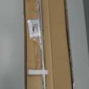 Antique Bronze Disc Curtain Rods, 28-48 Inches Window Curtain Rod,Adjustable Room Darkening Drapery Rod with Aluminum Finials and Brackets,Wrap Around Design