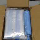 Cozy Essential 5 Pack Cube Vacuum Storage Bags, Plastic Bags Jumbo Vacuum Cubes for Storage Vacuum Sealed, Extra Large Space Saver Vacuum Storage Bags for Bedding, Clothes, Comforters, Blanket