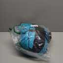 SHDEJTG 12ft Blue Zombie Halloween Outdoor Inflatable Decoration, Creepy Skeleton Zombie with LED Lights, Holiday Inflatable Decoration for Outdoor Patio, Garden, Lawn