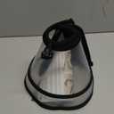 Upgraded Dog Cone Collar for Dogs After Surgery, Adjustable Dog Cone Collar for Large Medium Dogs,Breathable Elizabethan Pet Recovery Collar (Size L) (Neck Circumference: 13.7"-18")