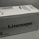 Linenspa Memory Foam Mattress Topper, Full XL Size - 3 Inch Gel Infused Memory Foam - Plush Feel - Cooling and Pressure Relieving - CertiPUR Certified